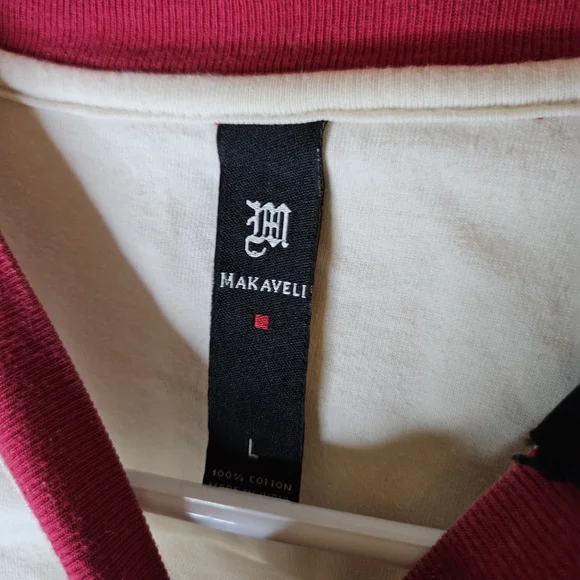 Vintage 2pac Makaveli 2 Tone Shirt Size L (FITS LIKE XL) Grail - Picture 3 of 8